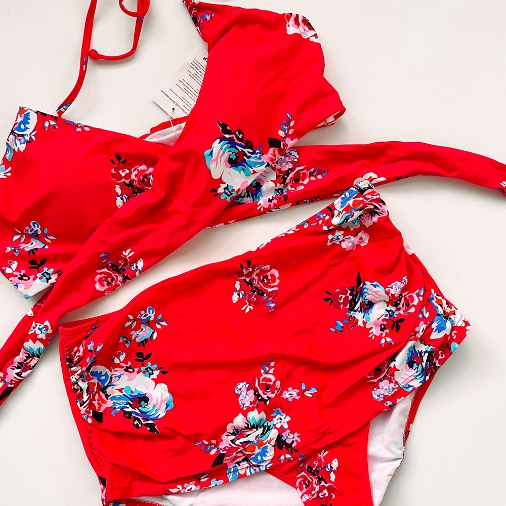 NWT Amazon CocoShip High-Waisted Bikini